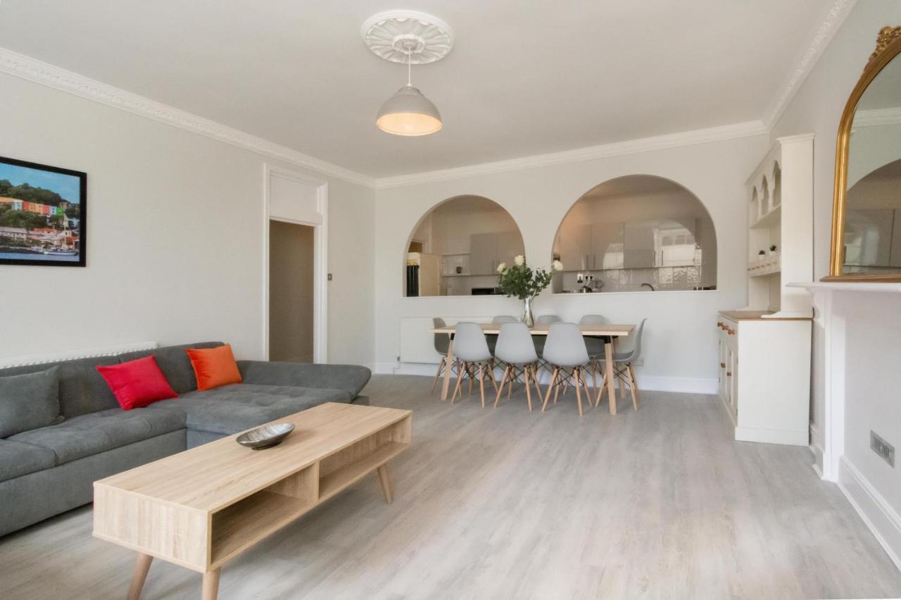 Free Parking! Very Large 2 Bedroom Clifton Flat Bristol Dış mekan fotoğraf